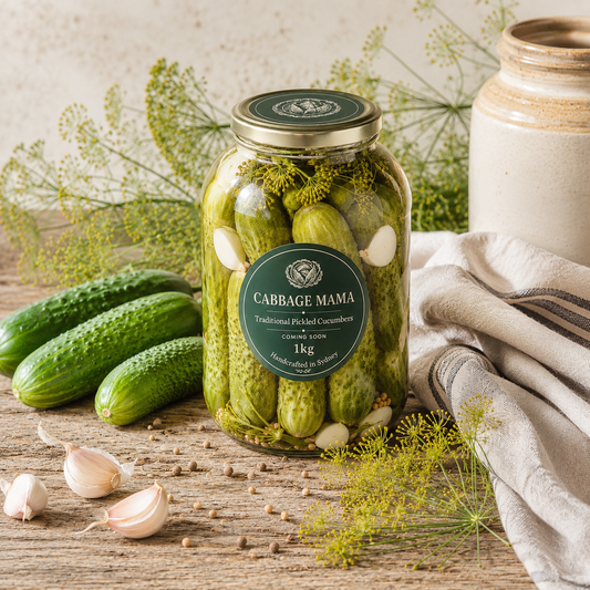 🥒 Pickled Cucumbers (Coming Soon)